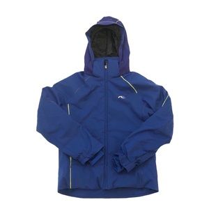 KJUS Boys Winter Ski Jacket Navy Blue Youth 10